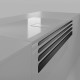 ELICA Accesorio campana  Kit perfil frontal enrasado 20 MM. KIT0200886